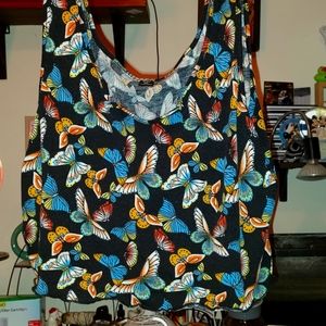 Shein butterfly top